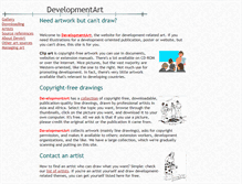 Tablet Screenshot of developmentart.com